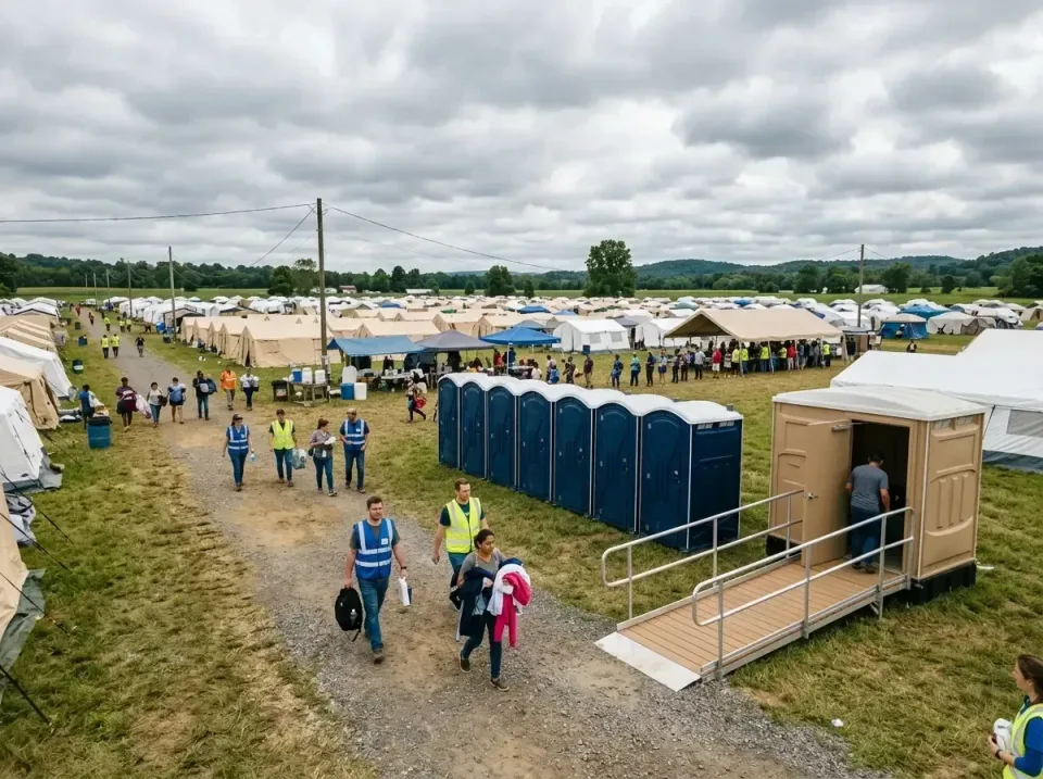 disaster-relief-camp-restrooms-010 — frequently asked questions, Dumpster & Portable Bathrooms Rental in Russell, KS